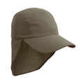 Olive Green - Front - Result Headwear Unisex Adult Legionnaires Cap