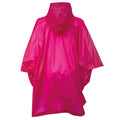 Fuchsia - Back - Splashmacs Childrens-Kids Poncho