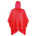 Red - Front - Splashmacs Childrens-Kids Poncho