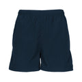 Navy - Front - Tombo Childrens-Kids Start Line Mesh Lined Shorts