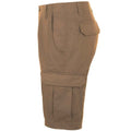 Chestnut - Side - SOLS Mens Jackson Cargo Shorts