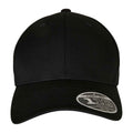 Black - Front - Flexfit 110 Curved Peak Cap