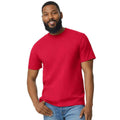 Red - Front - Gildan Mens Cotton Lightweight T-Shirt