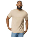 Sand - Front - Gildan Mens Cotton Lightweight T-Shirt