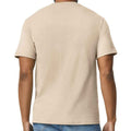 Sand - Back - Gildan Mens Cotton Lightweight T-Shirt