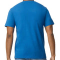 Royal Blue - Back - Gildan Mens Cotton Lightweight T-Shirt