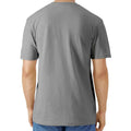 Charcoal - Back - Gildan Mens Cotton Lightweight T-Shirt