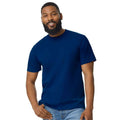 Navy - Front - Gildan Mens Cotton Lightweight T-Shirt