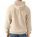 Sand - Back - Gildan Mens Midweight Soft Touch Full Zip Hoodie