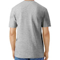 Sporty Grey - Back - Gildan Mens Plain Cotton Lightweight T-Shirt