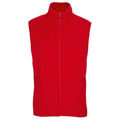 Red - Front - SOLS Unisex Adult Factor Microfleece Recycled Body Warmer