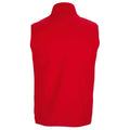 Red - Back - SOLS Unisex Adult Factor Microfleece Recycled Body Warmer