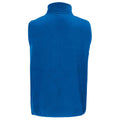 Royal Blue - Back - SOLS Unisex Adult Factor Microfleece Recycled Body Warmer