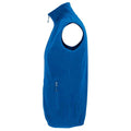 Royal Blue - Side - SOLS Unisex Adult Factor Microfleece Recycled Body Warmer