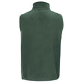 Forest Green - Back - SOLS Unisex Adult Factor Microfleece Recycled Body Warmer