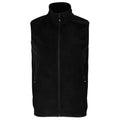 Black - Front - SOLS Unisex Adult Factor Microfleece Recycled Body Warmer