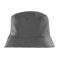 Grey-White - Front - Result Genuine Recycled Mens Core Reversible Bucket Hat