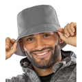 Grey-White - Back - Result Genuine Recycled Mens Core Reversible Bucket Hat