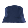 Navy-White - Back - Result Genuine Recycled Mens Core Reversible Bucket Hat