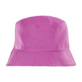 Pink-White - Front - Result Genuine Recycled Mens Core Reversible Bucket Hat