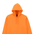 Tangerine - Back - Gildan Mens Midweight Soft Touch Hoodie