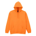 Tangerine - Front - Gildan Mens Midweight Soft Touch Hoodie