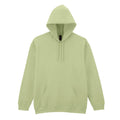 Pistachio - Front - Gildan Mens Midweight Soft Touch Hoodie