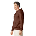 Cocoa - Back - Gildan Mens Midweight Soft Touch Hoodie