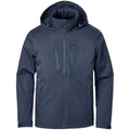 Navy - Front - Stormtech Mens Scirocco Lightweight Soft Shell Jacket