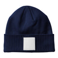 Oxford Navy-White - Back - Beechfield Patch Appliqué Beanie