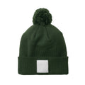 Olive Green - Back - Beechfield Unisex Adult Pom Pom Beanie