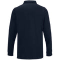 Night Blue - Back - NEOBLU Mens Owen Pique Long-Sleeved Polo Shirt