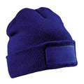 Royal Blue - Front - Result Genuine Recycled Printers Double Knit Recycled Beanie