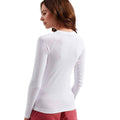 White - Back - Onna Womens-Ladies Unstoppable Fresh Underscrub Base Layer Top