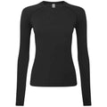 Black - Front - Onna Womens-Ladies Unstoppable Fresh Underscrub Base Layer Top