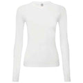 White - Front - Onna Womens-Ladies Unstoppable Fresh Underscrub Base Layer Top