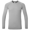 Heather Grey - Front - Onna Mens Unstoppable Fresh Underscrub Base Layer Top