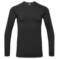 Black - Front - Onna Mens Unstoppable Fresh Underscrub Base Layer Top