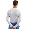 White - Back - Onna Mens Unstoppable Fresh Underscrub Base Layer Top