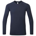 Heather Navy - Front - Onna Mens Unstoppable Fresh Underscrub Base Layer Top