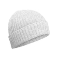 Cloud Grey - Front - Beechfield Childrens-Kids Organic Cotton Beanie