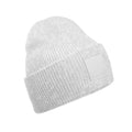 Cloud Grey - Back - Beechfield Unisex Adult Tonal Patch Deep Cuffed Beanie