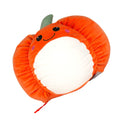 Orange - Back - Mumbles Squidgys Pumpkin Plush Toy