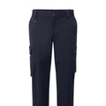 Navy - Back - Premier Unisex Adult Premier Stretchchecker Cargo Trousers