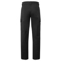 Black - Back - Premier Unisex Adult Premier Stretchchecker Cargo Trousers