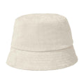 Ivory - Front - Native Spirit Terry Towel Bucket Hat