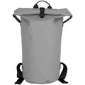 Light Grey - Front - Kimood Plain Waterproof Backpack