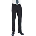 Black - Front - Brook Taverner Mens Eclipse Pegasus Formal Trousers