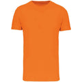 Orange - Front - Kariban Mens BIO150IC Crew Neck T-Shirt