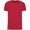 Red - Front - Kariban Mens BIO150IC Crew Neck T-Shirt